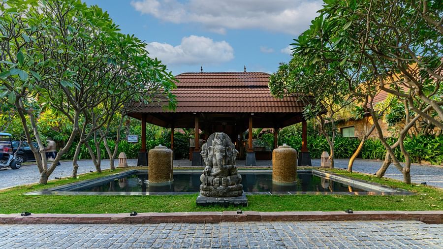 lawn and lawn ornaments at Ananta Pushkar