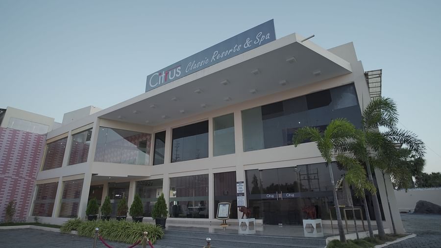 Facade of Citrus Classic Resorts and Spa Mahabalipuram ECR during daytime under a clear sky