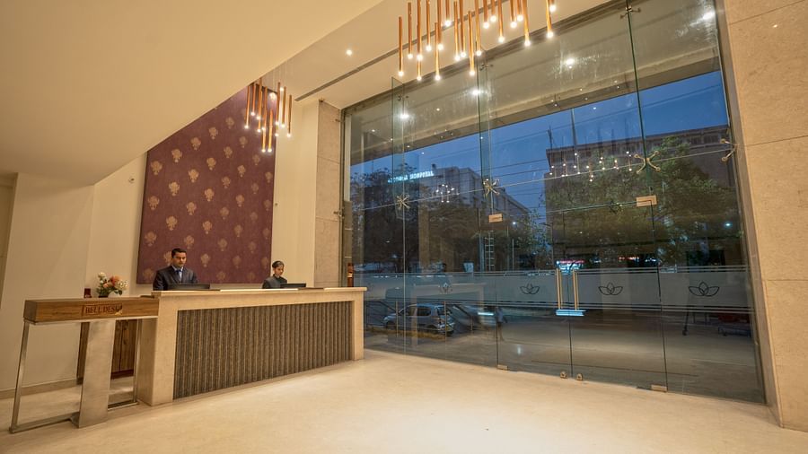 Lobby area at Grand Continent, Secunderabad