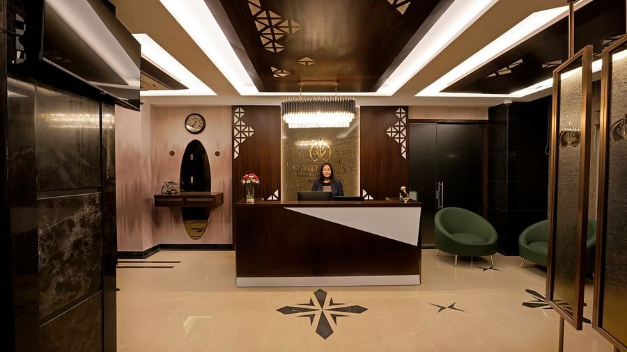 the front desk at the reception area - Hotel Gwen by Rivido, Near Bannerghatta Road 00