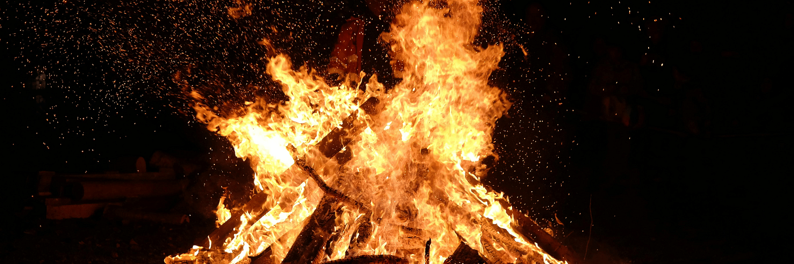 An image of a bonfire.