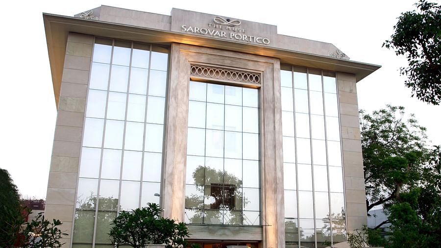 Facade at The Muse Sarovar Portico Nehru Place New Delhi 4