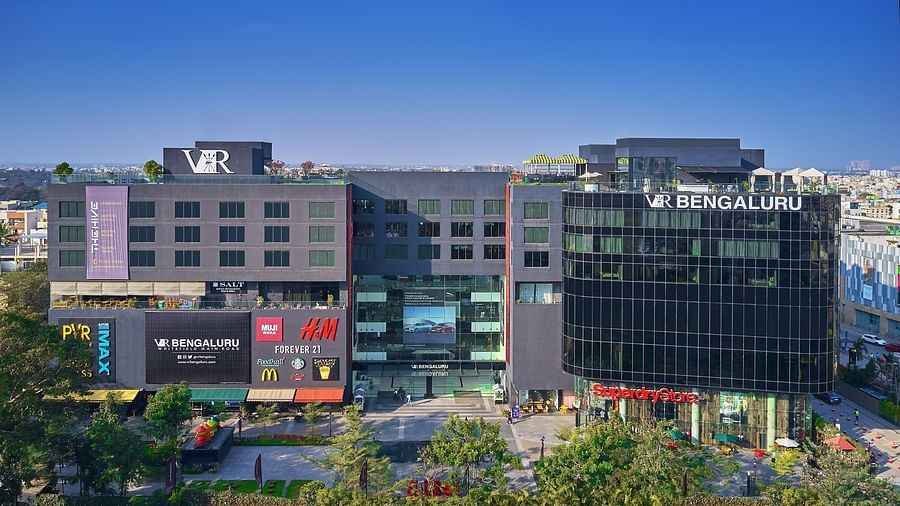 exterior view of the VR Mall
