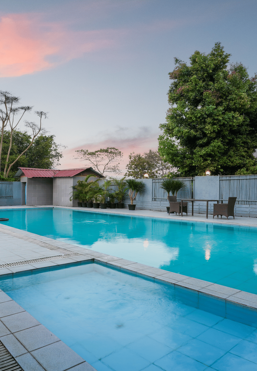 Pool at Summit Green Lake Tea Resort & Spa, Kaziranga