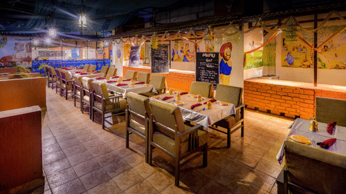 Puran Da Dhaba - Roof Top Restaurant.