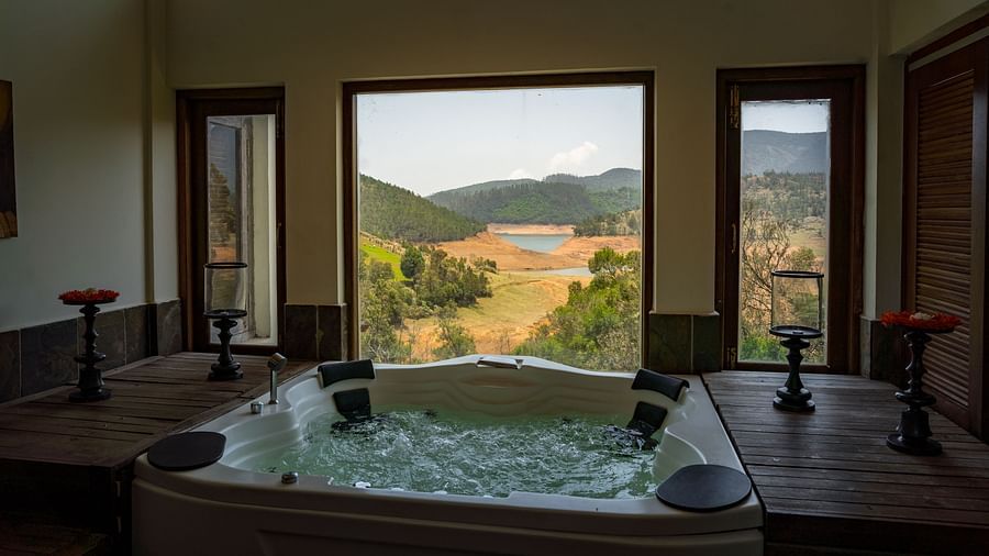 interior of unwind spa at destiny