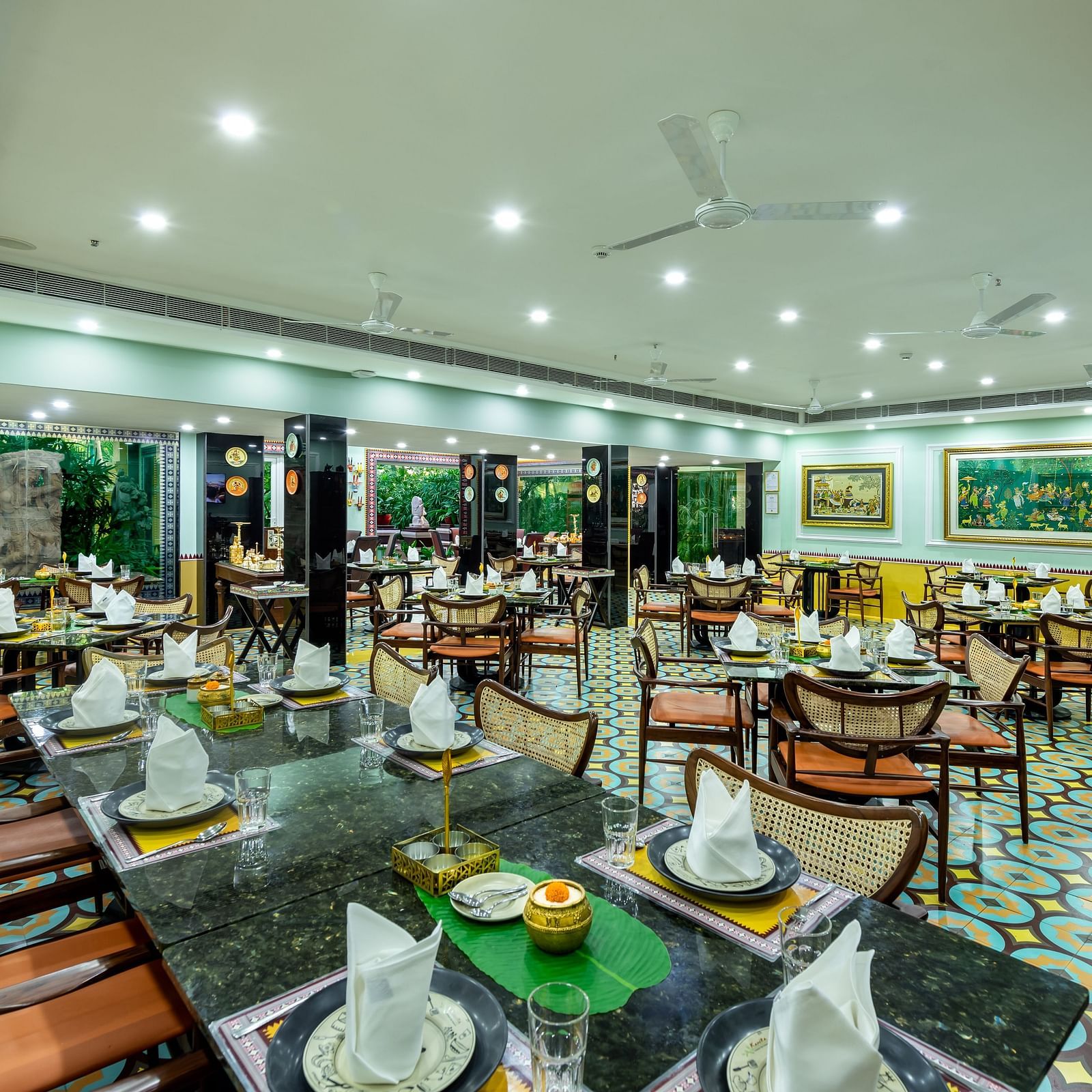 Dining area with large sitting area 1 - Mayfair Lagoon, Bhubaneswar 