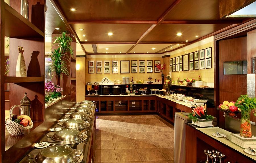 interior of bengaluru restaurant at la classic, hosur road
