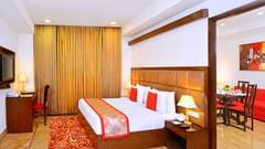 Suite Bedroom at Taurus Sarovar Portico New Delhi