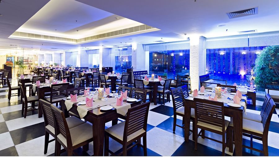 Fine dining restaurant at Clarks Avadh