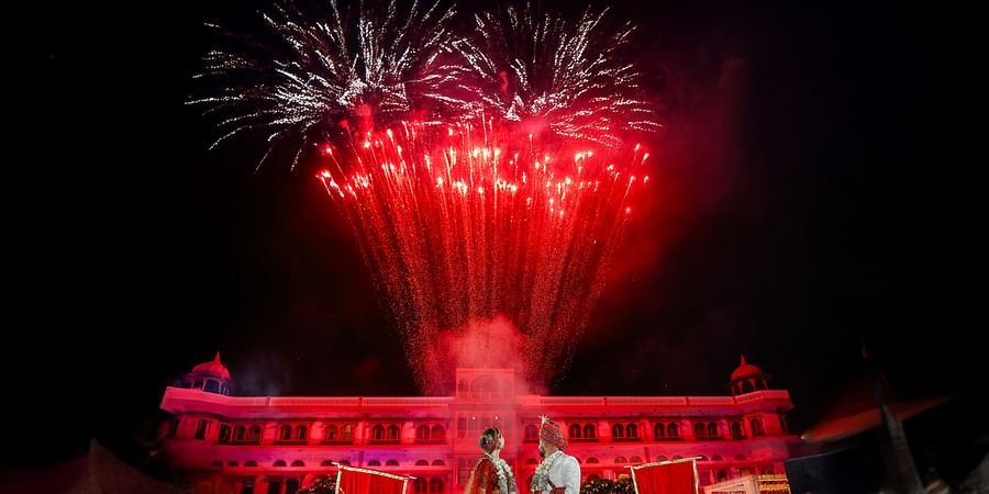 1 - Jaimala- Royal Wedding in Jaipir - Hotel Umaid Palace 2