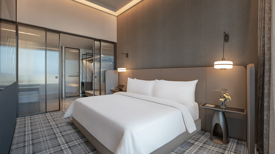Two bay suite 1918 - Bedroom Day - The Residency Towers Chennai