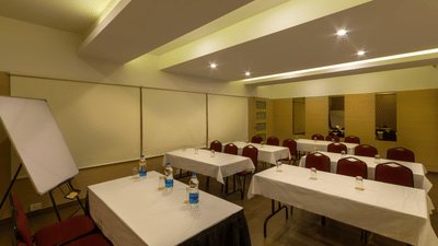 Class Room Style Seating at Hotel Sandhya Residency Bangalore