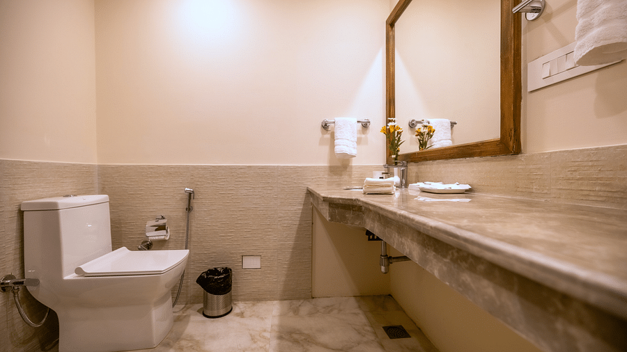 washroom of superior room Bedzz Xclusiv Baikunth, Manali