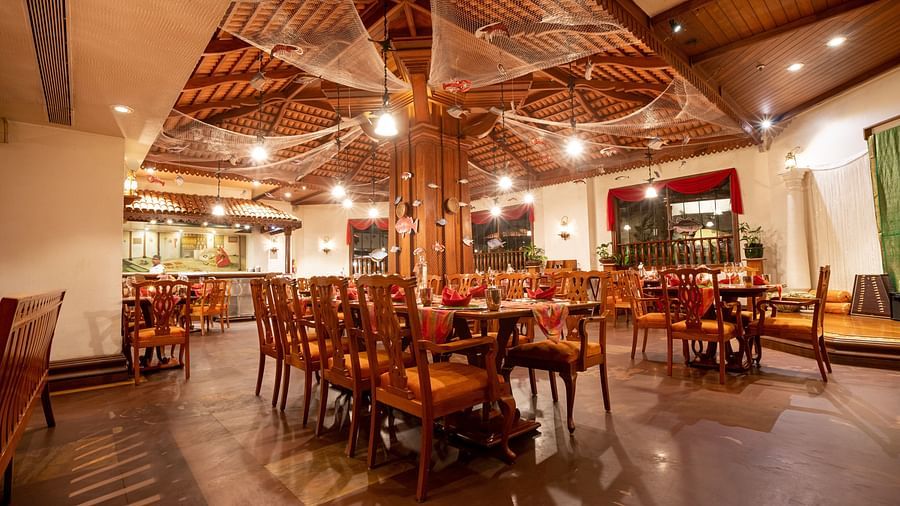 elegant interior 2 of our south indian restaurant in vile parle