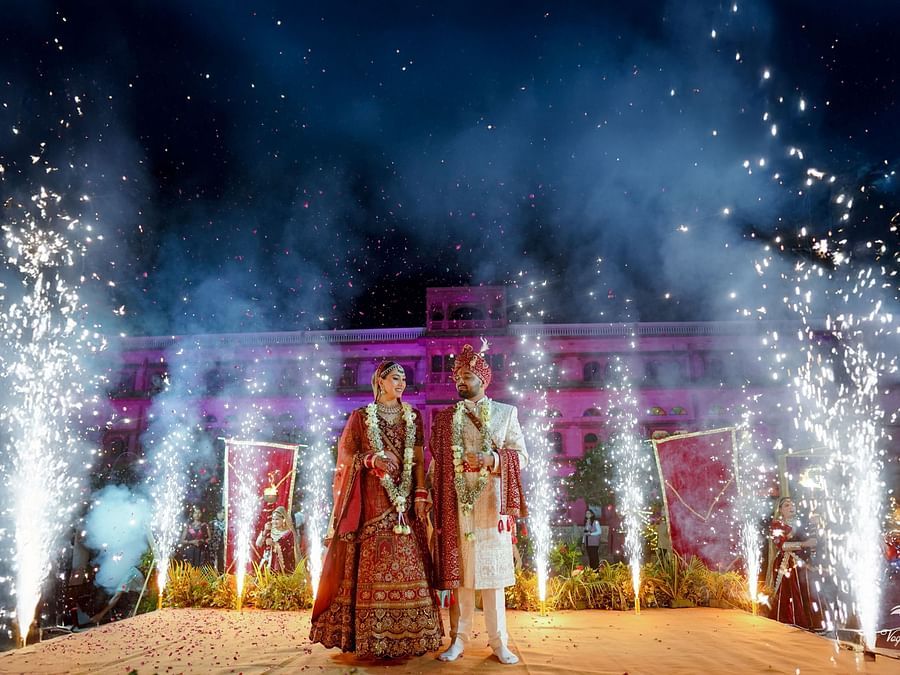 1 - Jaimala- Royal Wedding in Jaipir - Hotel Umaid Palace 4