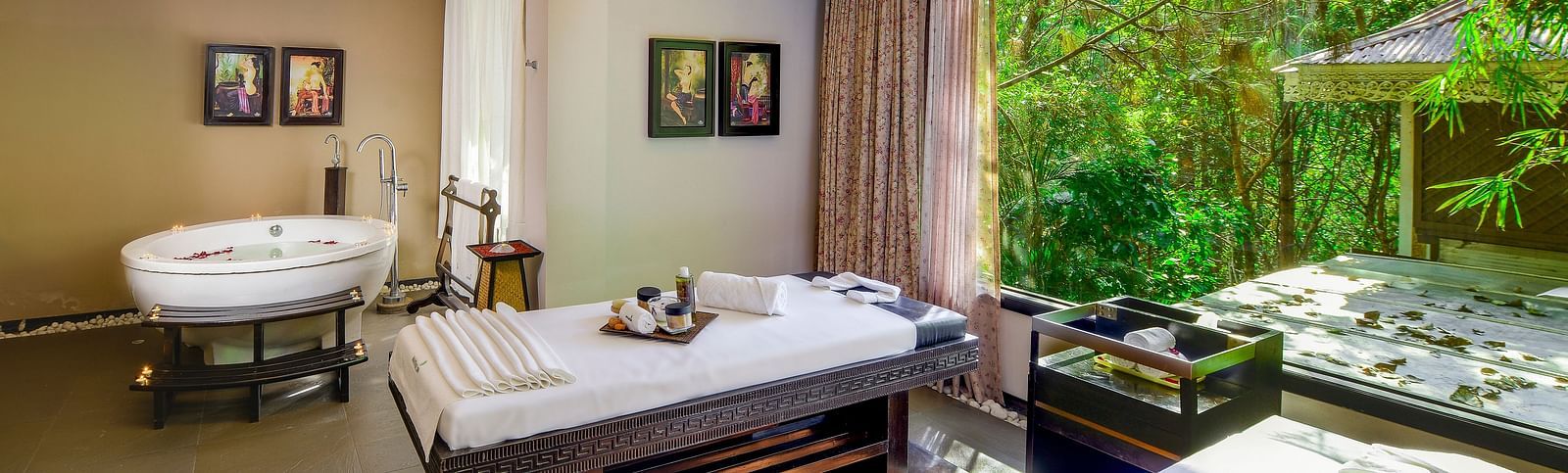 massage beds in the therapy room -  Mayfair Spa Resort & Casino Gangtok  1
