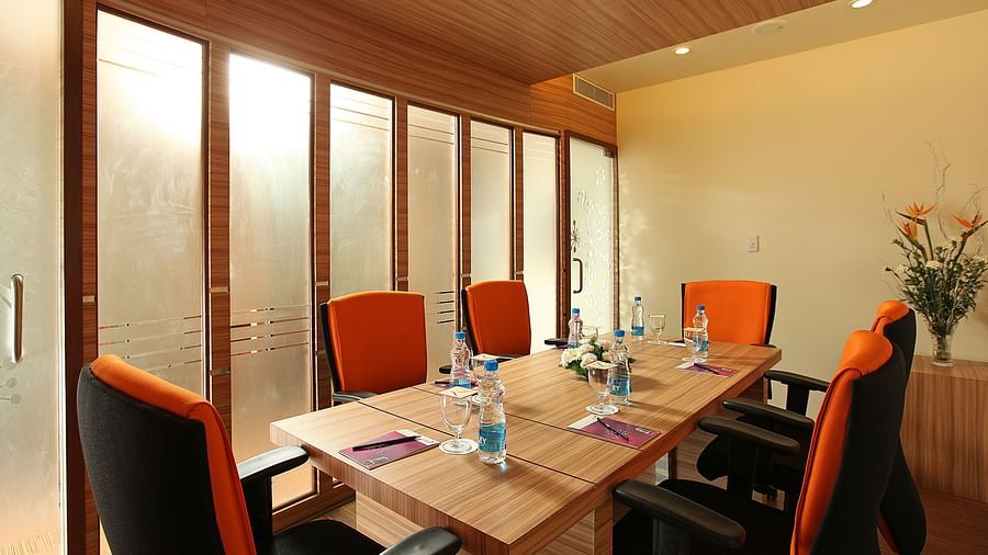 boardroom at our hotel on hosur road