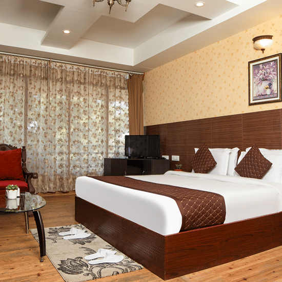 Premium Hill View Room at Mount Queens Hill Lake Resort and Spa