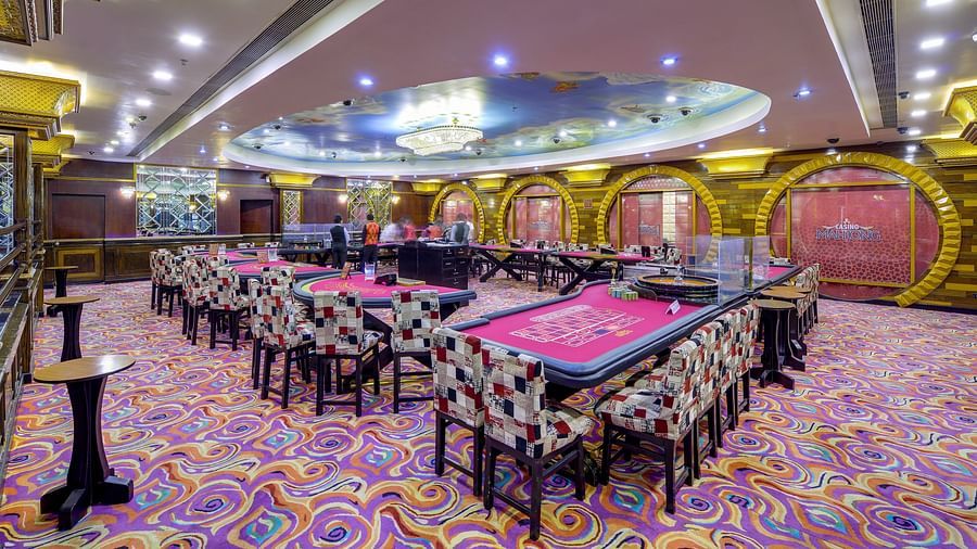 the casino hall - Mayfair Spa Resort & Casino Gangtok