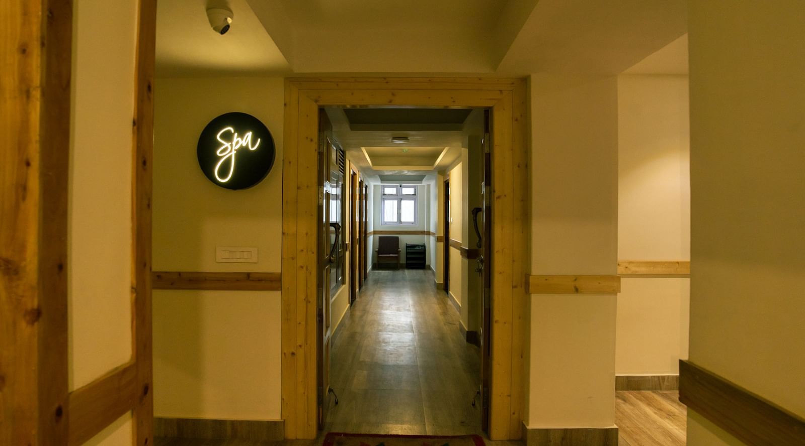 a shot of the entrance at our in-house spa I Avianna Gangtok Prime Hotel & Spa 