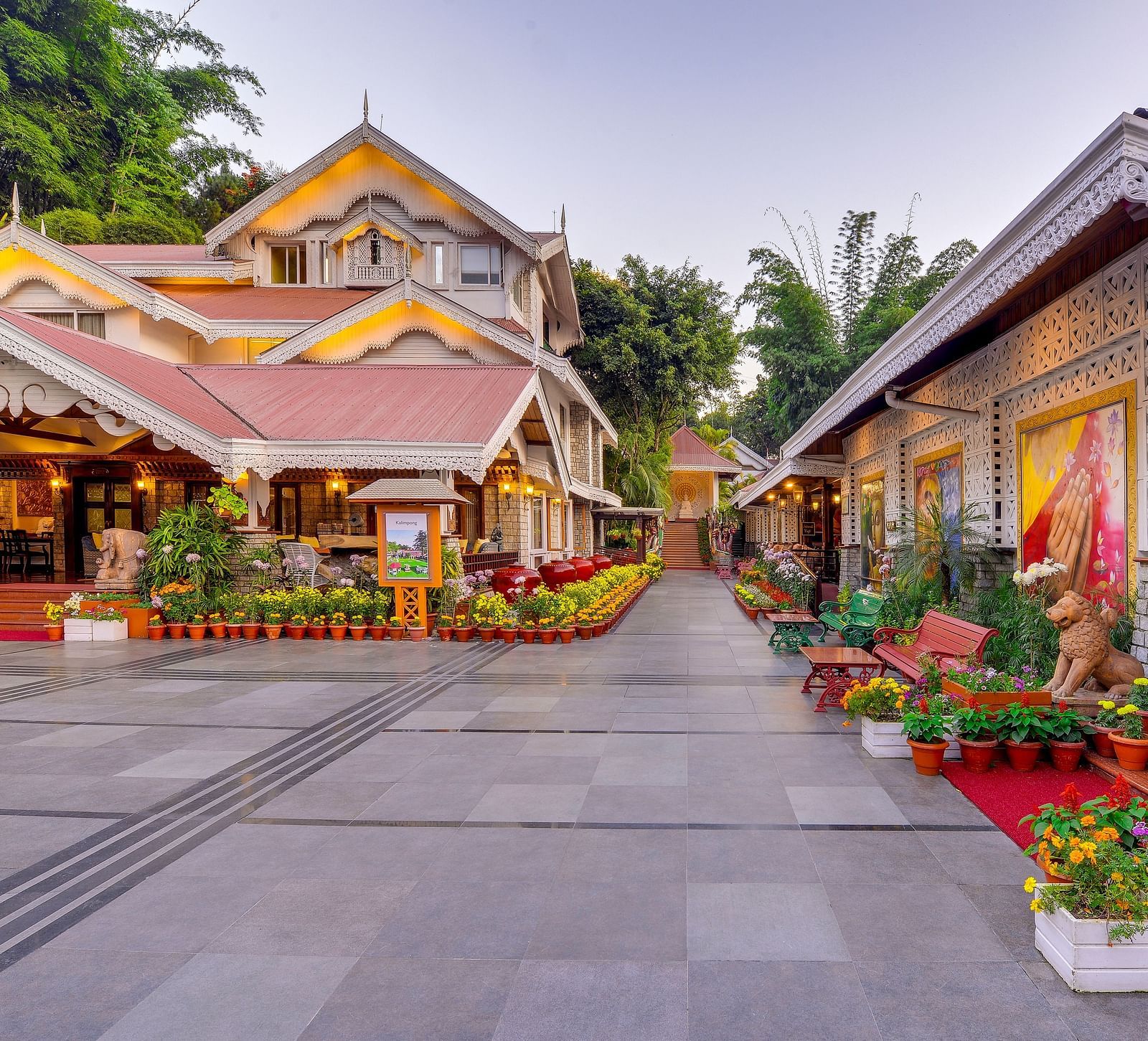 the exterior facade -  Mayfair Spa Resort & Casino Gangtok 