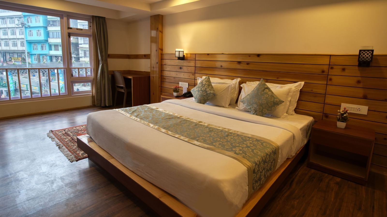 A view of Junior suite with a private balcony I Avianna Gangtok Prime Hotel & Spa