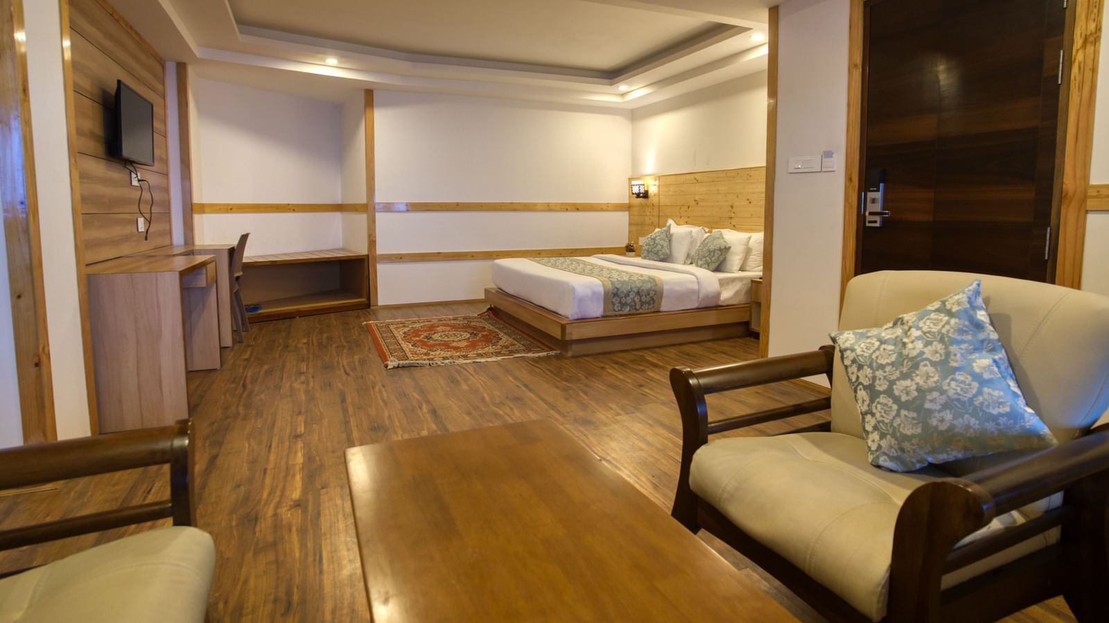 A photo of Studio suite with the sitting area of our hotel I Avianna Gangtok Prime Hotel & Spa