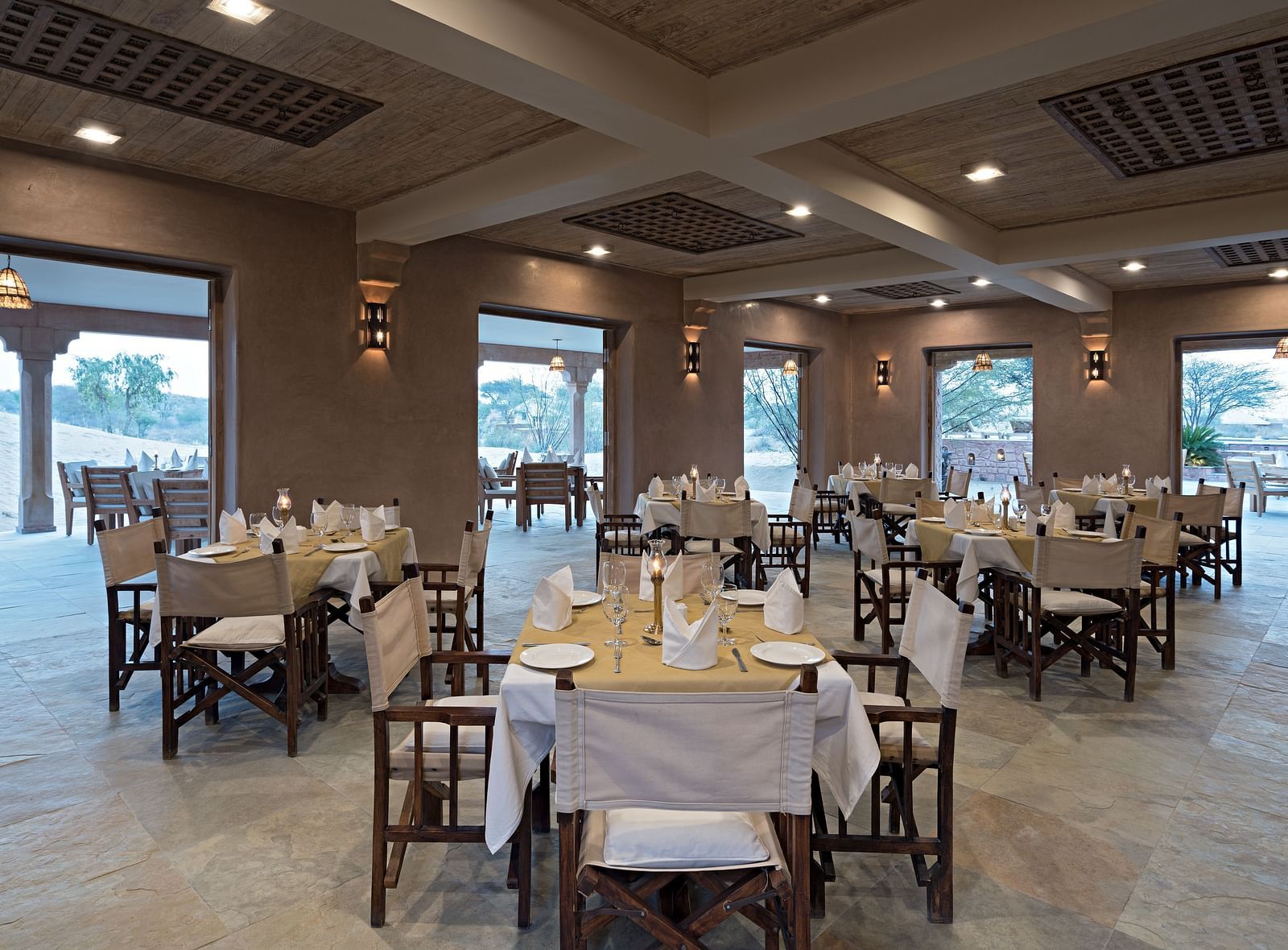 Dining area at the Manvar Resort and Desert Camp - 2