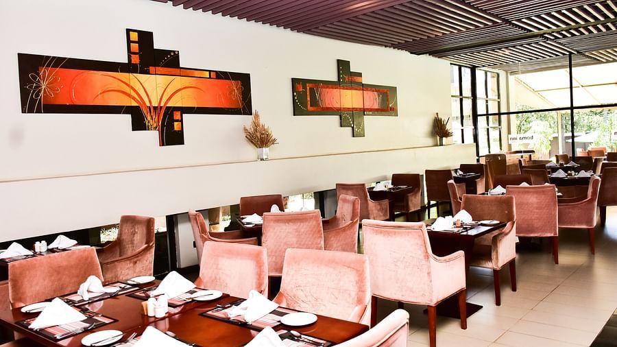 Restaurant area in Eldoret