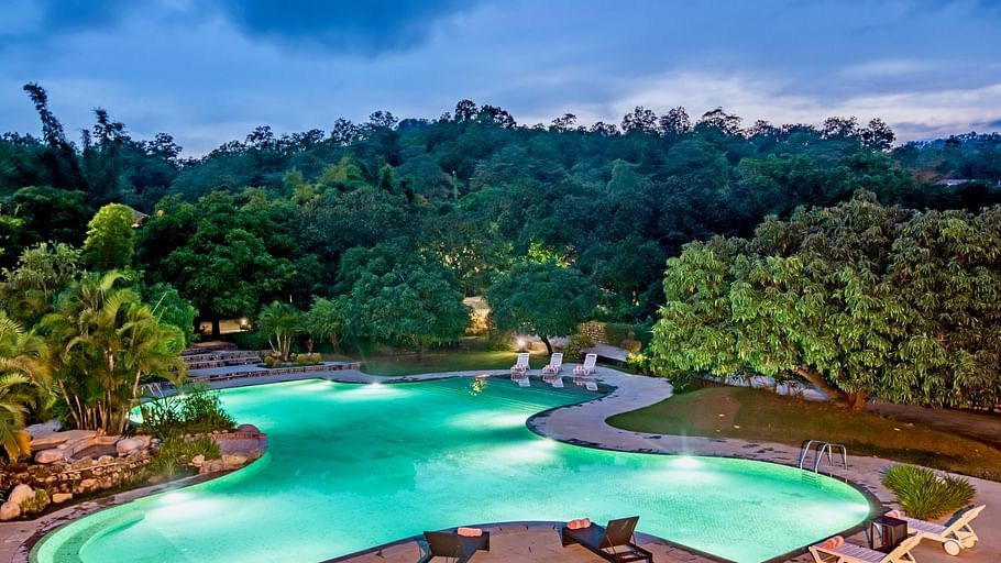 TigerCamp Corbett SwimmingPool Evening