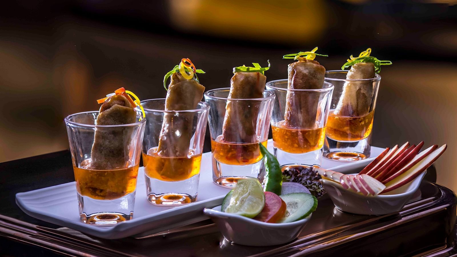 Image of a dish served in a fancy way.