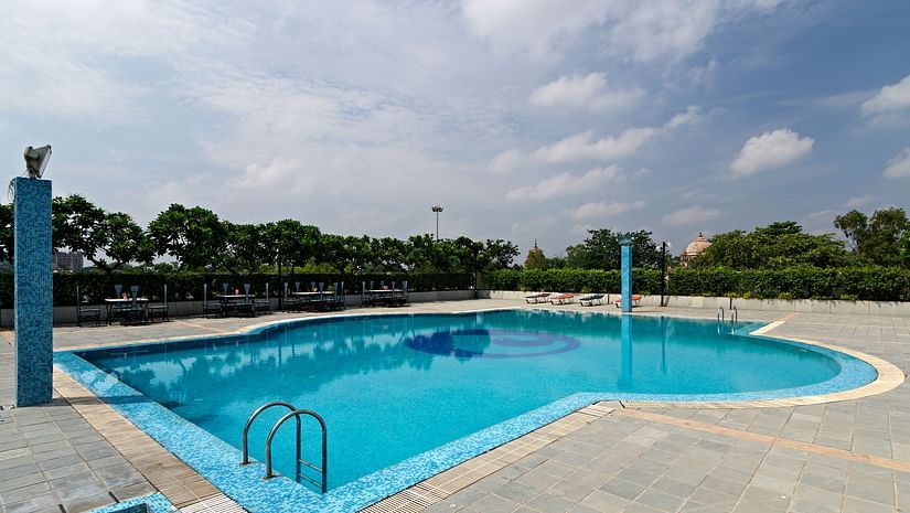 Swimming pool at Clarks Avadh