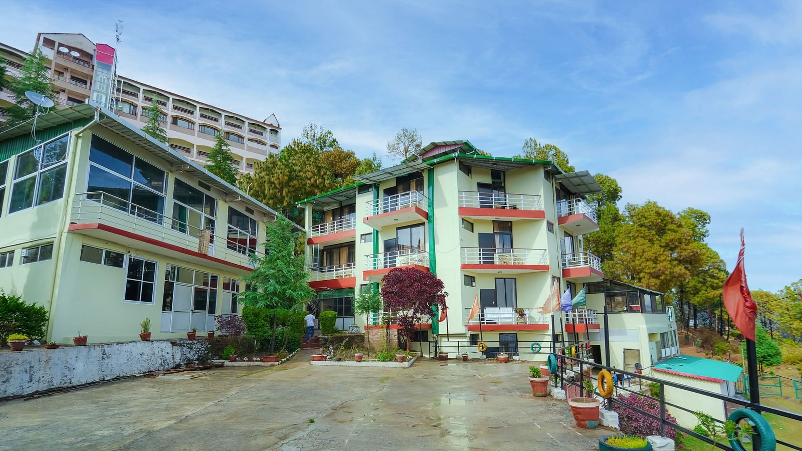 facade of Flutter Hotels & Resorts during the daytime