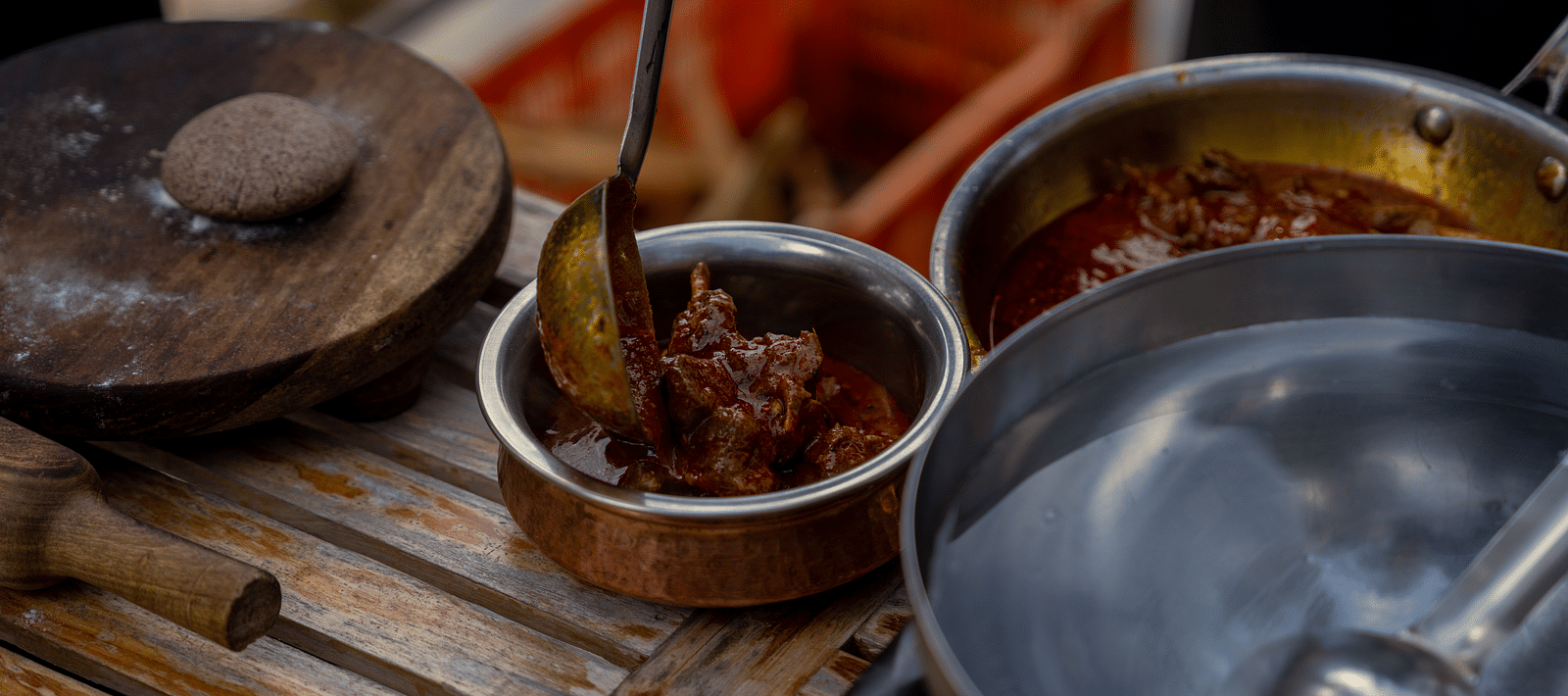 A bowl of gravy served at BluSalzz Escapade Resort, Lansdowne