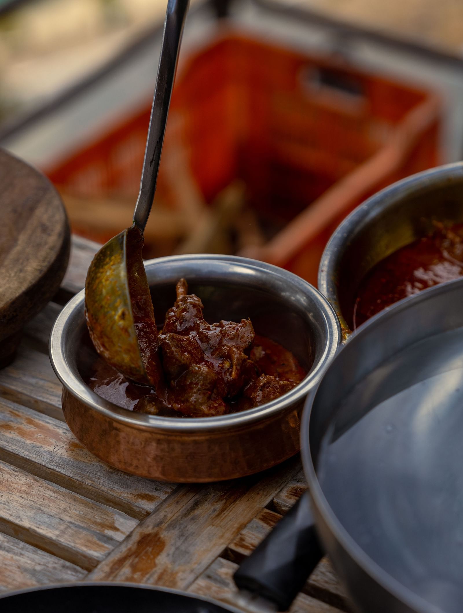 A bowl of gravy served at BluSalzz Escapade Resort, Lansdowne