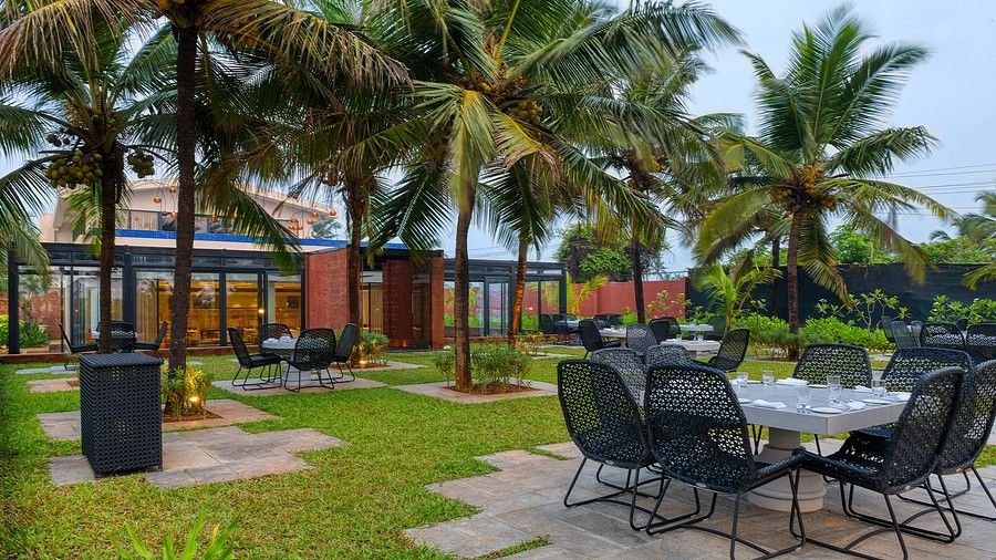 Daytime Outdoor Dining La Concha Restaurant in Goa 1