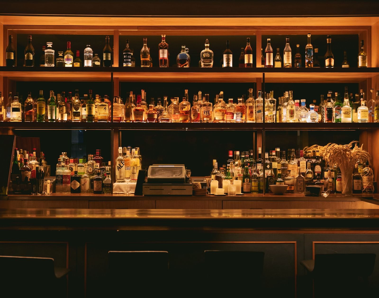 Image of a bar counter
