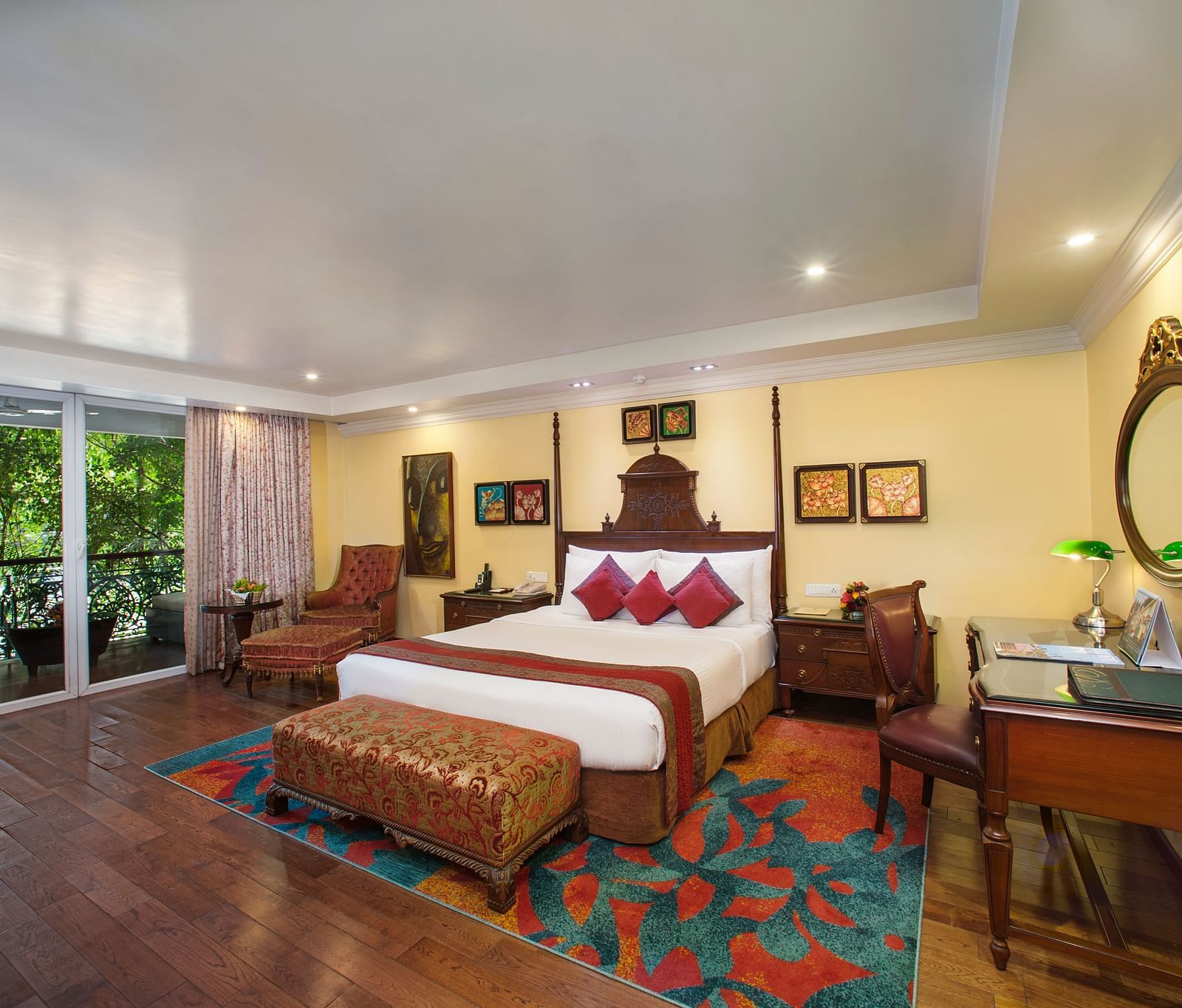 a king size bed 1 -Mayfair Spa Resort & Casino Gangtok 1