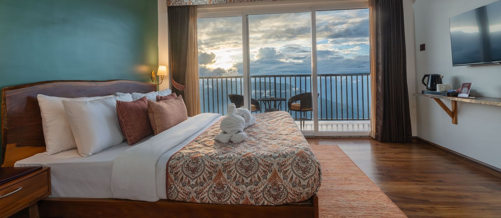 Mountain View from premium room