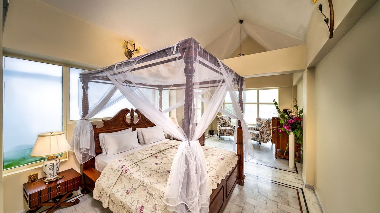 The interiors of the Jade Suite in Port Blair - The Clarks Exotica Island House