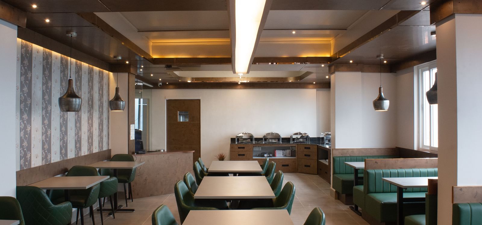 image of the fine dining restaurant at The Soma Hotel by Avianna Group, Darjeeling