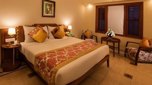 regal rooms at Jehan Numa Palace Bhopal-hotel rooms in Bhopal- bhopal palace