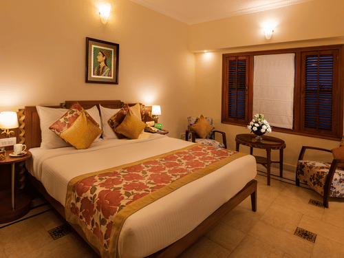 regal rooms at Jehan Numa Palace Bhopal-hotel rooms in Bhopal- bhopal palace