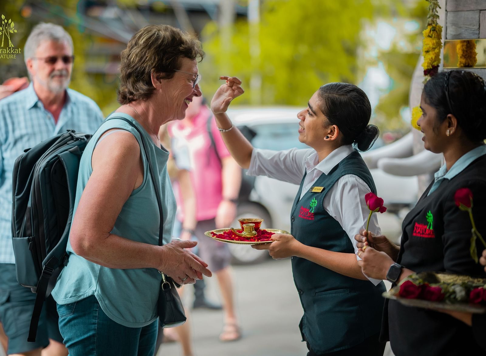 Staff welcoming the Guests at Parakkat Nature Hotel & Resorts, Munnar 23