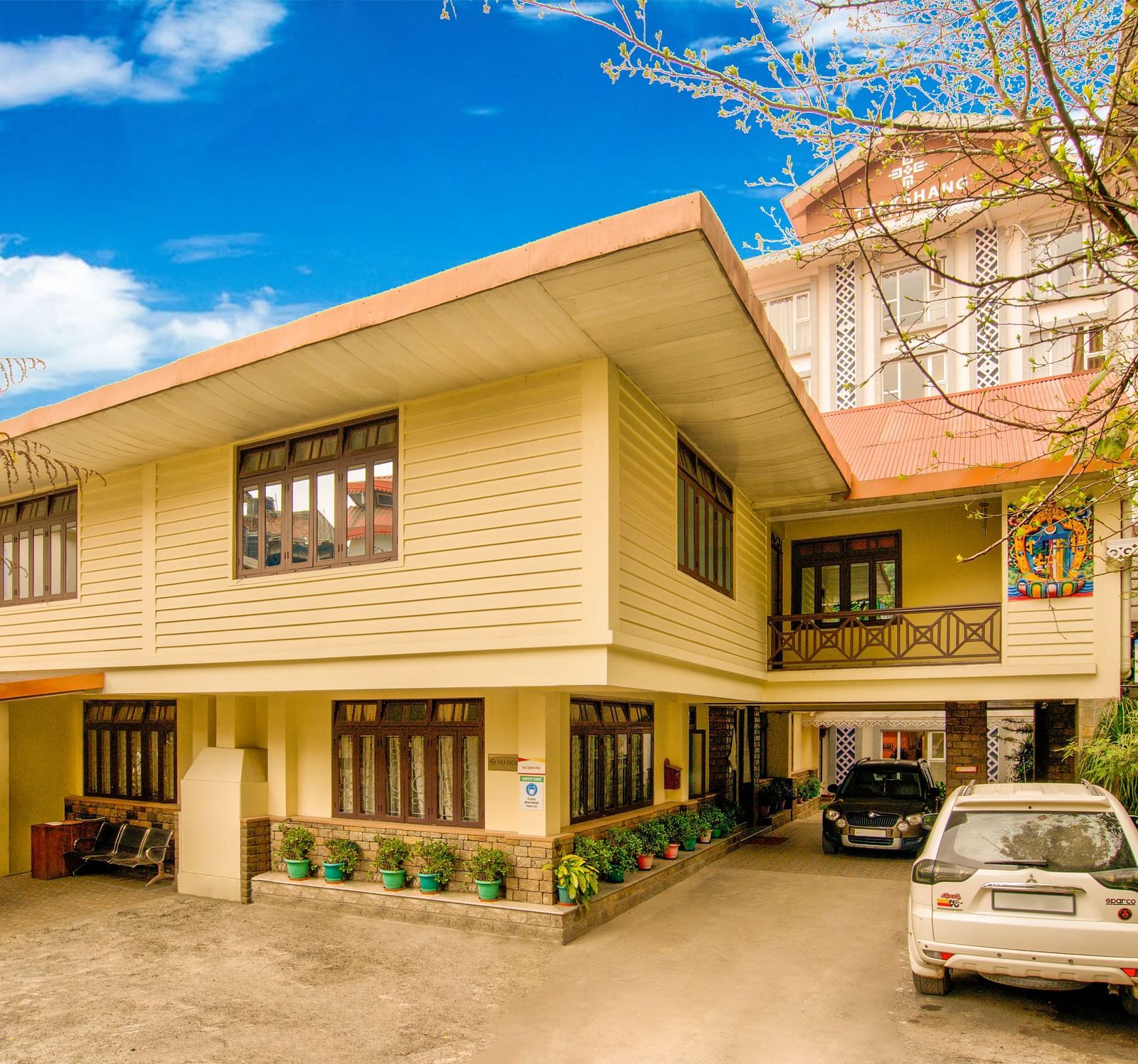 Facade view of Summit Ttakshang Residency Hotel & Spa, Gangtok