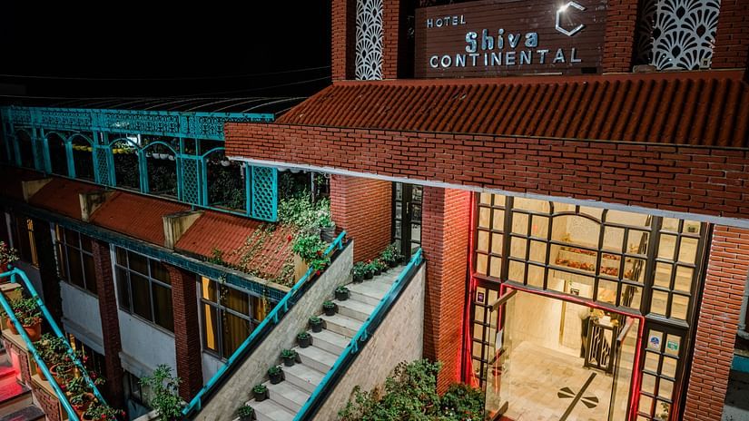 Exterior view of our hotel in Mussourie 4