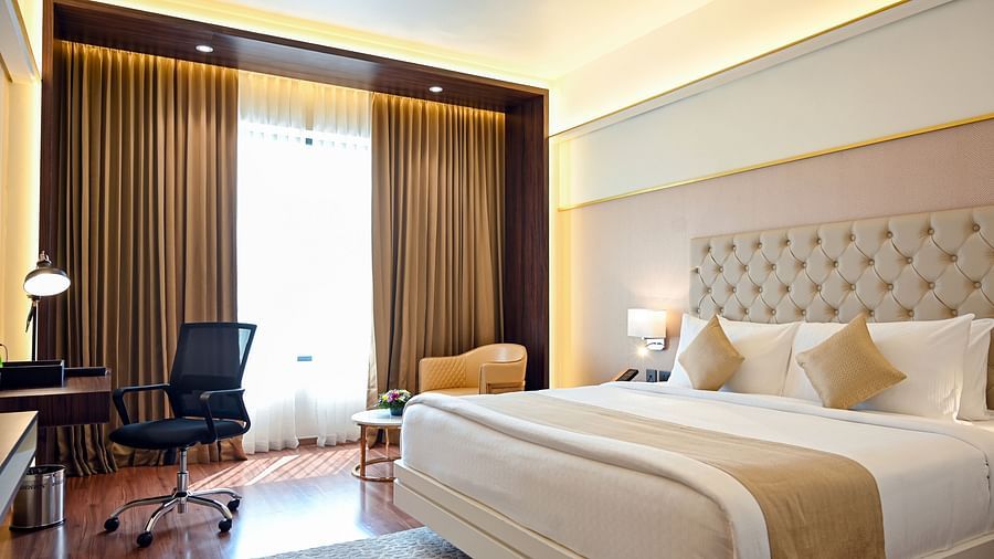 the bed offered by the standard room