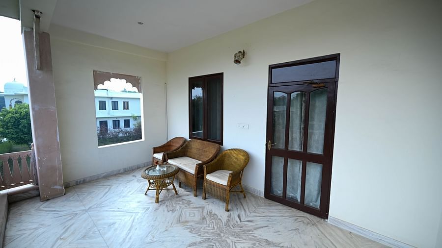 Premium room balcony at Clarks Inn Suites, Ranthambore