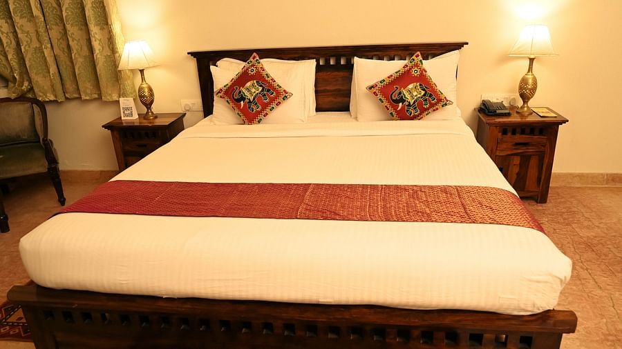 Super deluxe room at Clarks Inn Suites, Ranthambore